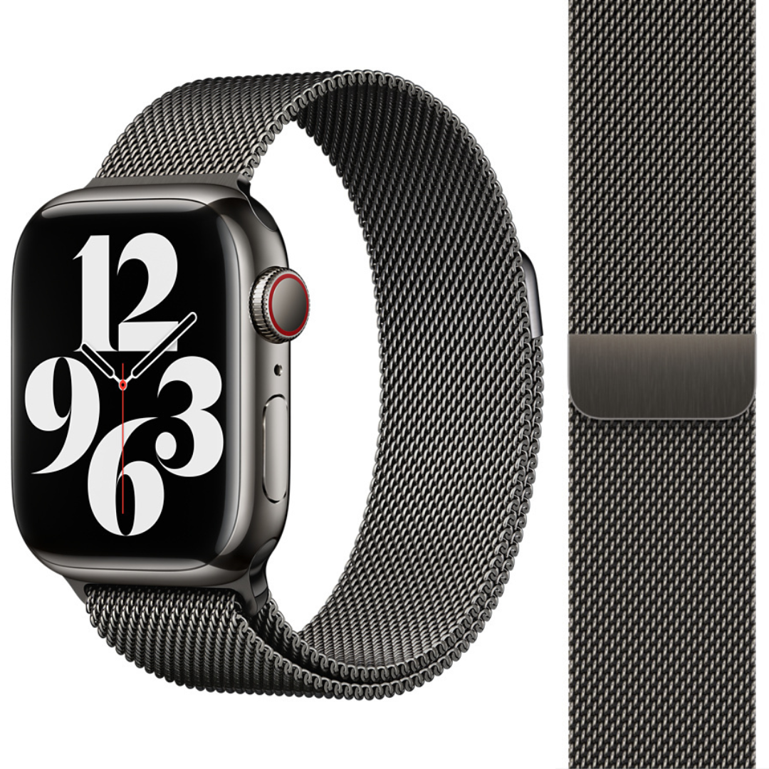 Genuine Apple Milanese Loop Watch Strap Metal Band 45mm 41mm 44mm