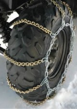 Sedona V-bar Atv And Utv Tire Chains Traction On Snow And Ice 8 Inch Crosslink