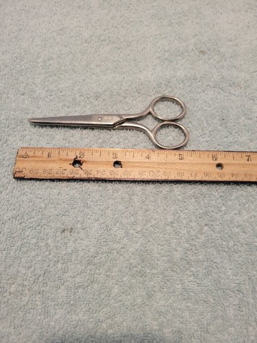 Vintage Kleencut Forged Steel Sewing Scissors Board of Education Chicago - Picture 7 of 9
