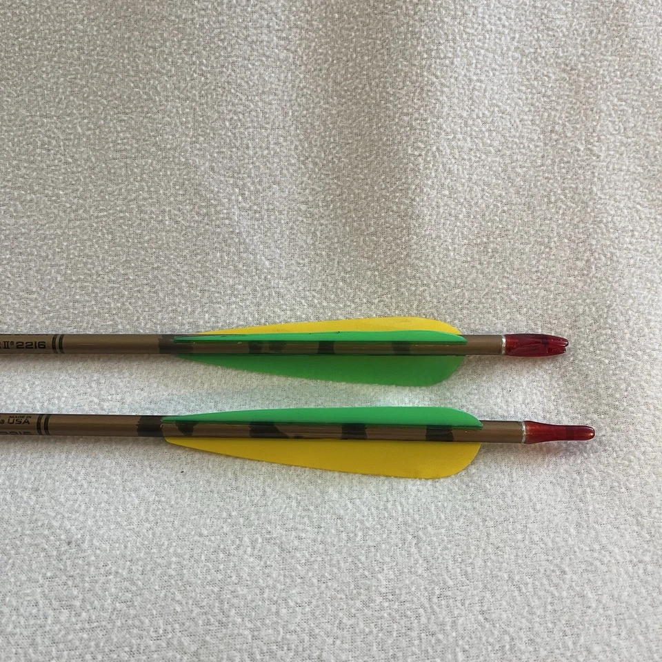 Lot of 2 Easton Gamegetter II 2216 Camo Game Getter II Aluminum Arrow Shaft - Image 2 of 4