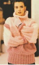 264 LADIES LONG 3 SHAEDES OF MOHAIR SWEATER 34-38" Vintage Knitting Pattern COPY