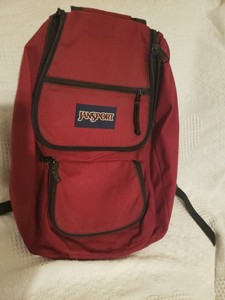 maroon bookbag