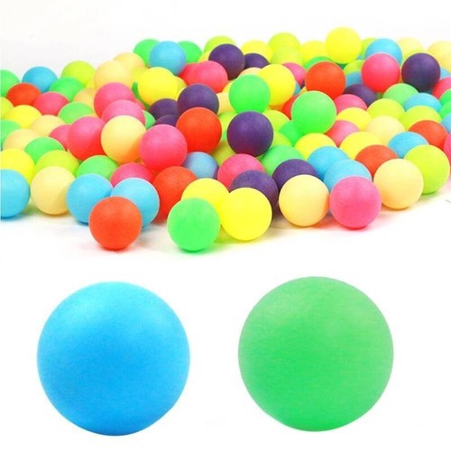 Bunte Ping Pong Bälle Tischtennis Ball Bälle Gemischte Farben Hot 100pcs/Set - Bild 4 von 12