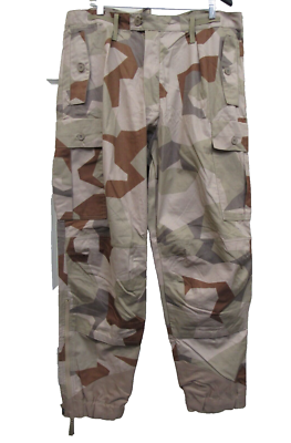 Swedish M90 Desert Camo Trousers Pants Combat M90K Desert Splinter