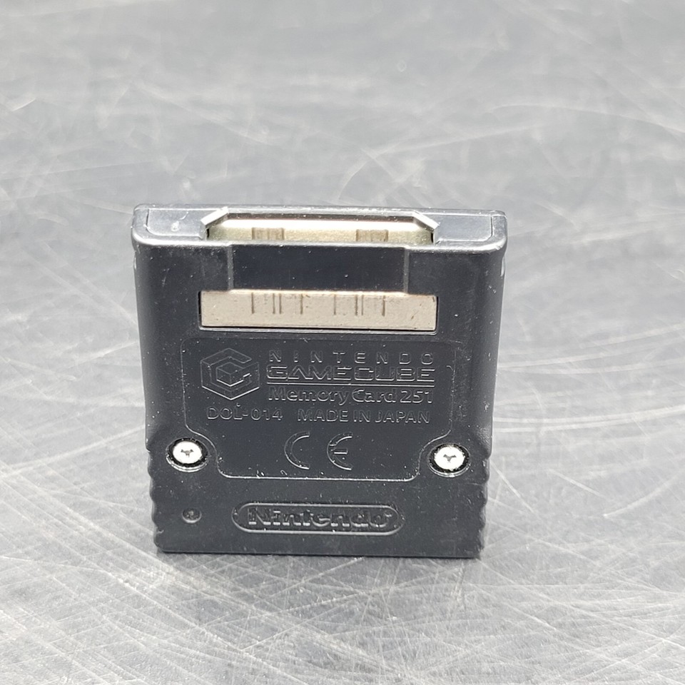 Nintendo Gamecube Memory Card 251 DOL014 Japan 45496950170 eBay