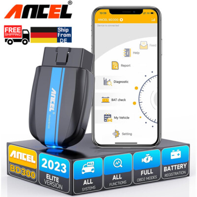 ANCEL BD300 OBD2 Diagnosegerät Alle System ABS SRS Airbag TPMS Öl Reset für BMW 
