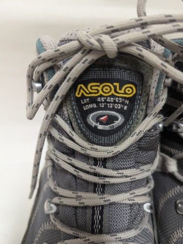 ASOLO HIKING BOOTS GORE TEX WATER PROOF WOMEN 9 MADE IN ROMANIA GOOD COND - Picture 4 of 12
