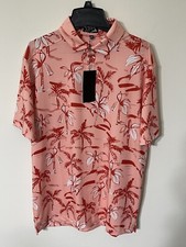 Bad Birdie Polo Shirt Mens Size Large Ricky Rose Performance Golf NWT