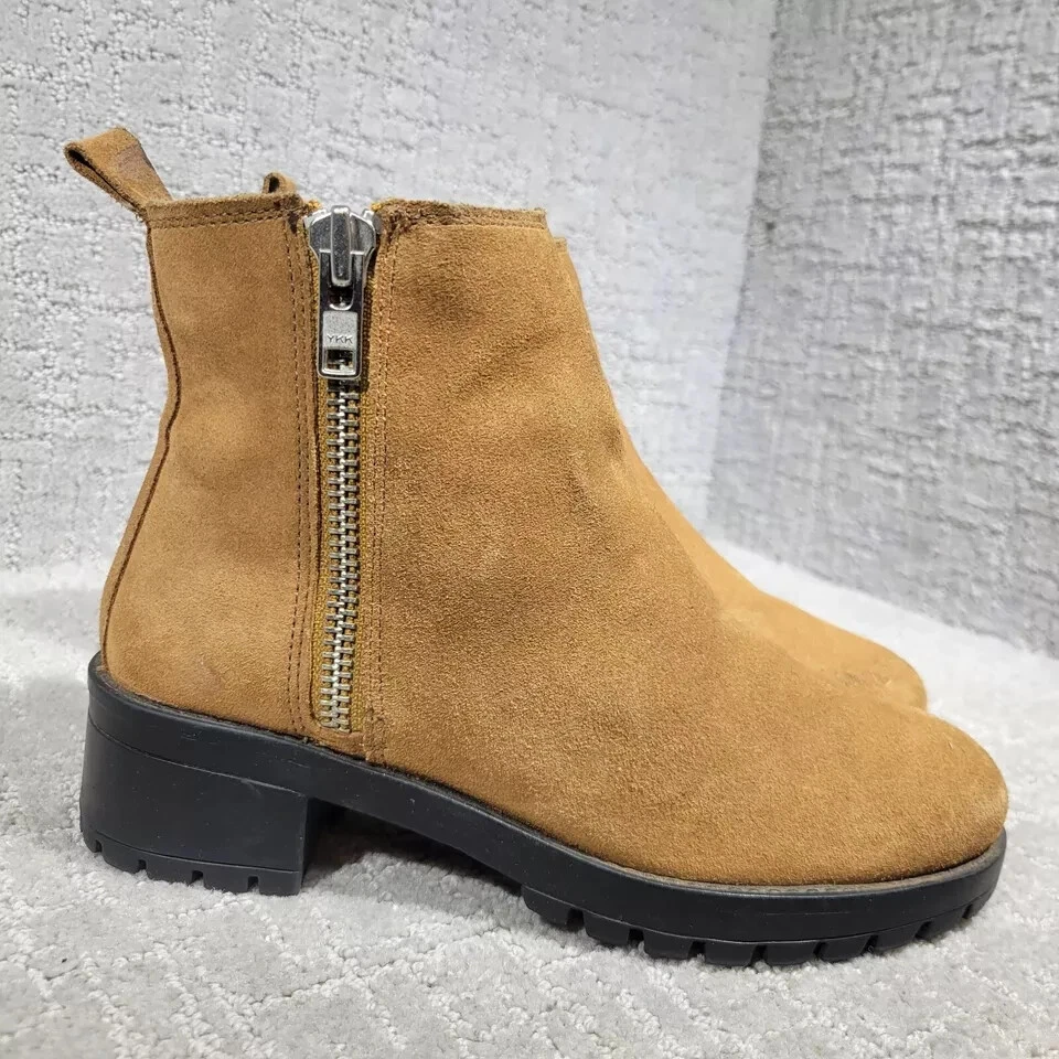 Botas Chelsea Urban Outfitter Lavorazione Artigiana Para Mujer Talla 8 Marrón Gamuza Foto 2 de 4