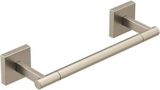 Moen BP1886BN Triva 9" Bathroom Hand Towel Bar, Brushed Nickel
