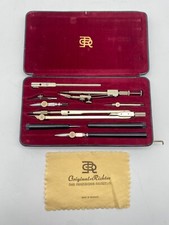 E O RICHTER& CO PRÄCISION ZIRKELKASTEN VINTAGE