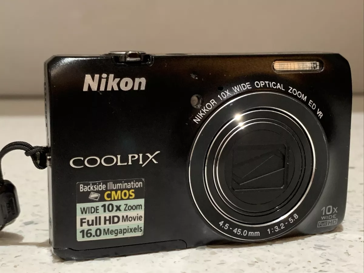 Nikon COOLPIX S6300 16 MP Digital Camera, 10x Optical Zoom, Full HD /NS