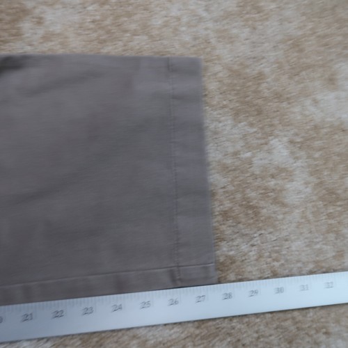Lee Riders Casuals Straight Leg Khaki Pants Size 10 flat Front beige - Picture 12 of 13