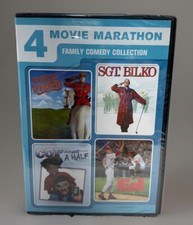 4 Movie Marathon: Family Comedy Collection Dvd Set Ed Dudley Do Right Sgt Bilko