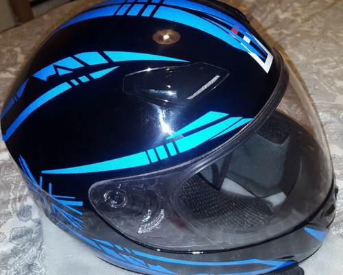 TRON STYLE HELMET REFLECTIVE DECAL STICKERS SEEN NIGHT MOTORBIKE TRIBAL RED 1000 - Picture 7 of 12