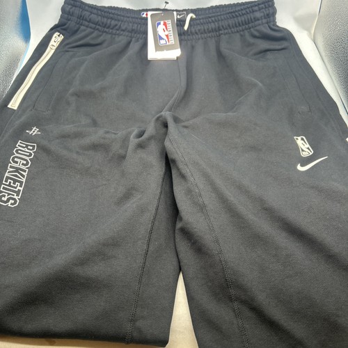 Nike Houston Rockets Standard Issue Jogginghose Jogger Herren XL-Tall Schwarz 34x34 - Bild 3 von 15