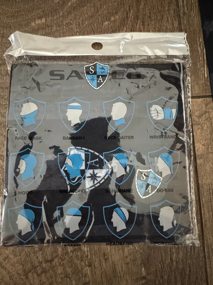 Protector facial SA Co / Polaina para cuello / Máscara solar / Balaclava / Bandana / Diadema Foto 4 de 4