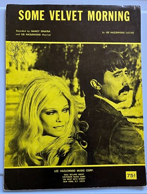 1967, Some Velvet Morning, Nancy Sinatra, Vintage, Sheet Music