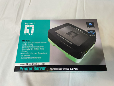 Netzwerk USB Printserver | LevelOne FPS-1032 | NEU & OVP