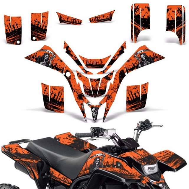 Yamaha Blaster 200 Decal Graphic Quad ATV Wrap Full Race Kit 19882005