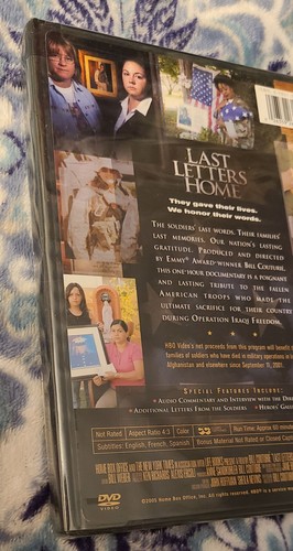"Last Letters Home" Voices of American Troops From Iraq DVD Iraq War 2005 New - Foto 7 di 8