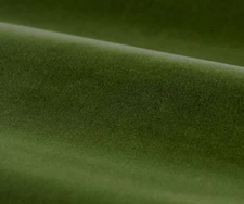 ZOFFANY CURTAIN FABRIC DESIGN  Performance Velvet 1.9 METRES EVERGREEN