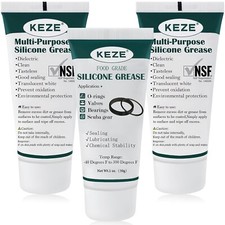 KEZE Silicone Grease Waterproof Food Grade Silicone Sealant Lubricant for Plumbe