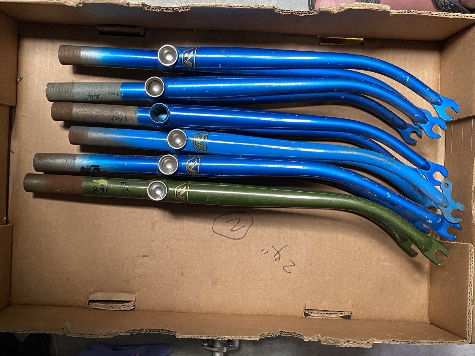 VINTAGE 1970'S NOS RALEIGH FORK 24&rdquo;, 20&rdquo; & 16&rdquo;WHEEL - LISTING IS FOR ONE FORK!