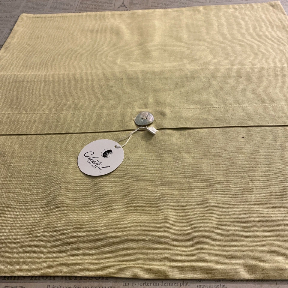 Kutnu Seda Y Algodón 18x18" Decorativo/Funda de Almohada/Funda de Cojín Foto 4 de 4