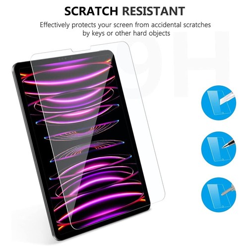 **Buy 1 Get 1 Free** Tempered Glass Screen Protector For iPad Pro 12.9" 6th Gen - Picture 10 of 11