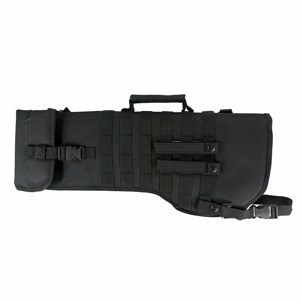 Tactical Molle Shotgun Rifle Scabbard Shoulder Holster Gun Storage Case Bag NEW - Image 2 of 4