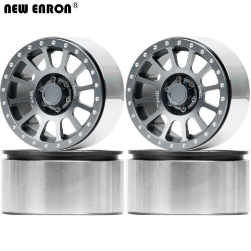 Cerchio ruota mozzo in alluminio 2,6" Beadlock 12 mm per RC 1/10 assiale RB10 Ryft KM YIKONG - Foto 133 di 144