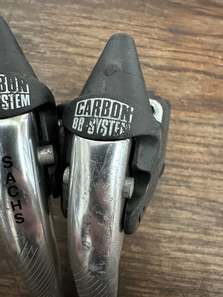 Vintage Sachs EARLY 8 Speed Ergo Levers ReBUILT New Hoods #ERG22 - Image 3 of 4