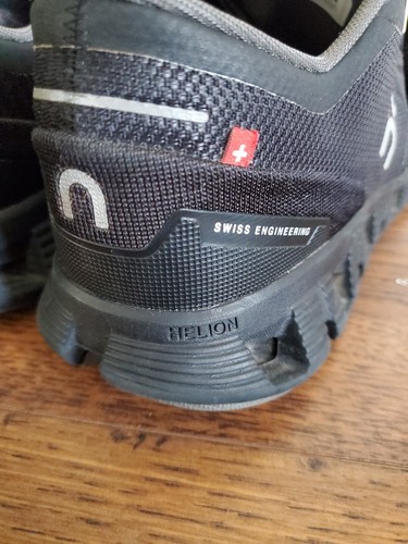 On Cloud Women's Running Shoe Size 9.5 Black Sneaker - Picture 12 of 12