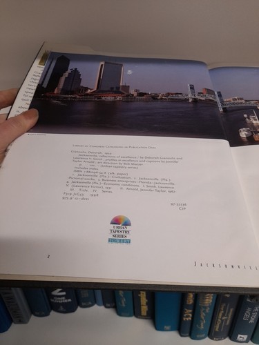 Hardcover Book Jacksonville: Reflections of Excellence Gianoulis & Smith B55 - Imagen 5 de 5