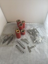 Nesting Hard Plastic Hair Curlers Rollers  Hair Pin Lot 1960  s Vintage