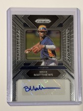 2024 Panini Prizm Sensational Signatures Brice Matthews Auto SS-BM