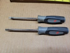 Snap-on Usa 2-piece Grey Black Comfort Grip Mini Screwdriver Set