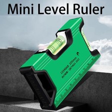 Horizontal & Vertical Measure Magnetic Level Gauge Pocket Level Ruler