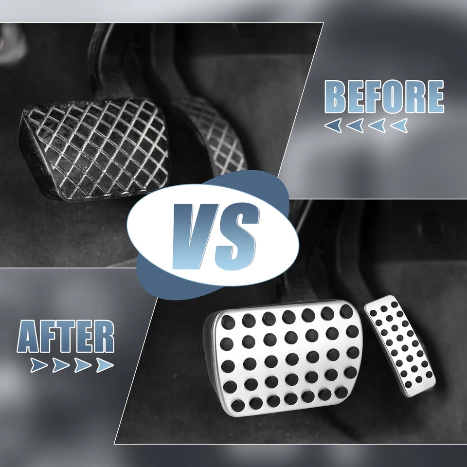 Cubierta de pastillas de gasolina y freno DOS personalizadas para Mercedes-Benz GL350 2013-2019 Foto 3 de 4