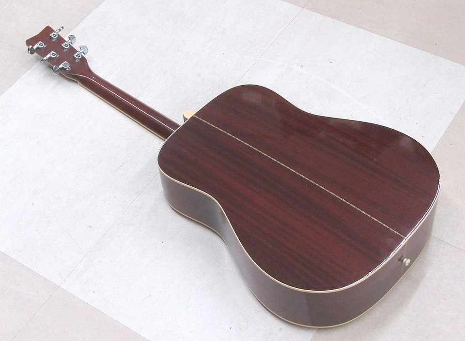 Guitare acoustique vintage Yamaha FG-300M Japon rare modèle précoce - Photo 4/4