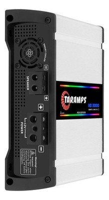 Taramps HD 3000-2 Ohms Rgb Effects / Digital Amplifier 3000 Watts