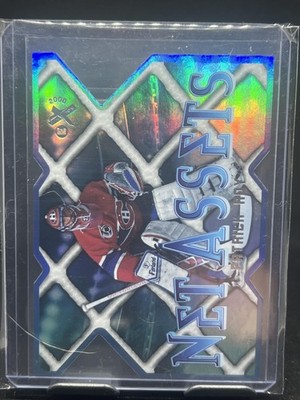 2023-24 SkyBox E-X 2000 #28 OF 30 NA Patrick Roy Net Assets