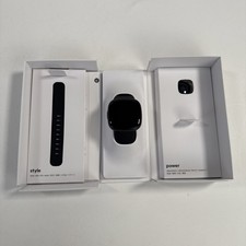 Fitbit Versa 4 Smartwatch - Graphite w/ Black Band FB523BKBK - Open Box