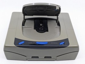 SEGA Saturn HST-3210 Gray Console Complete Set Tested Japan NTSC-J
