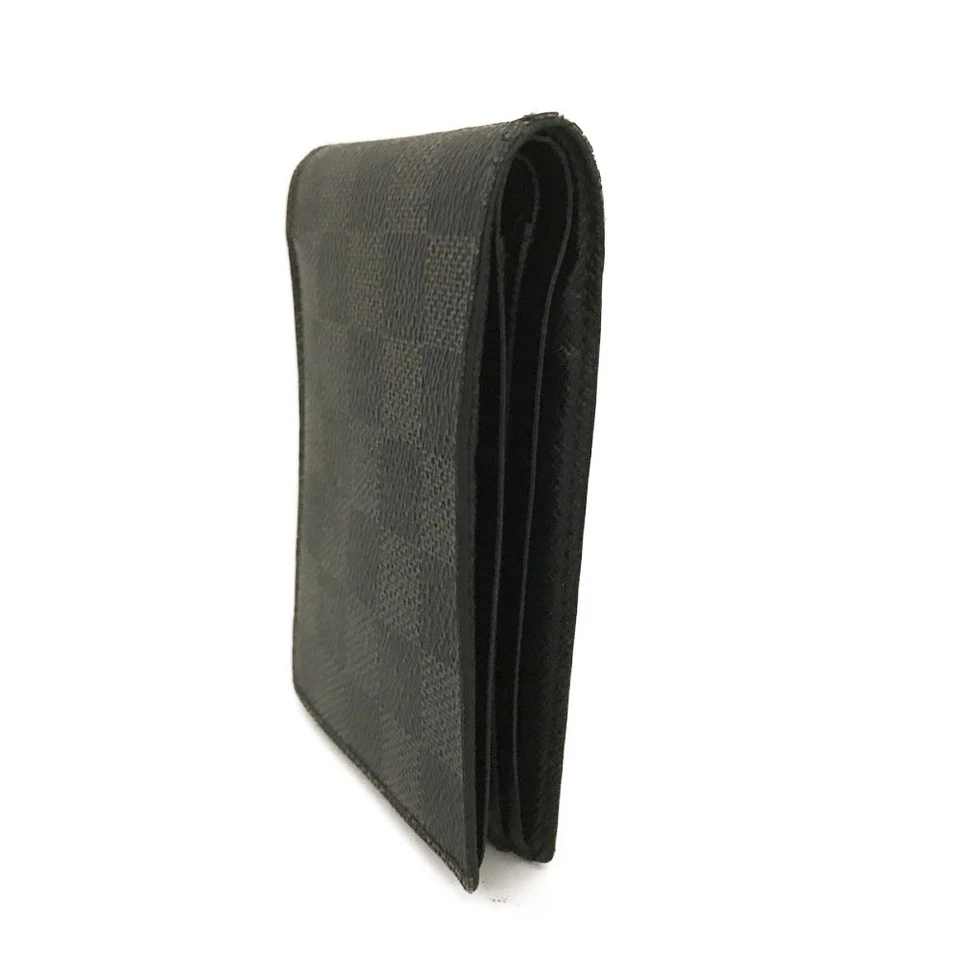 EGA Louis Vuitton Damier Graphite Porte Feuille Multiple Bifold Wallet*/8BL0334 - Image 3 of 4