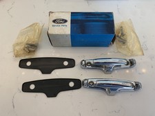 Nos 1967-96 Ford F100 F150 F250 F350 66-77 Bronco Chrome Bed Tie Down Cleats 2 Nos 1967-96 Ford F100 F150 F250 F350 66-77 Bronco Chrome Bed Tie Down Cleats 2