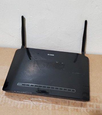 D-Link DIR-632 Wireless N Router DD-WRT Installed 8-Port Dual Antenna Open Sourc
