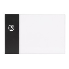 Tiiyee LED Light Board, A6 Tracing Box Small Copy Board Tracer Black