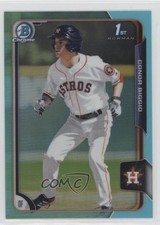2015 Bowman Draft Chrome Sky Blue Refractor Conor Biggio #169 8sv